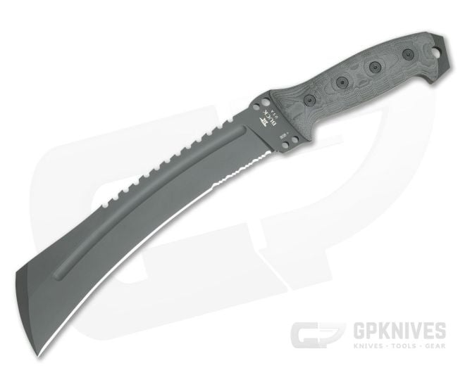 Buck Talon Chopper Sniper Grey Cerakote 5160 G10 Combat and Survival Fixed Blade 0808BKX - BU-0808BKX