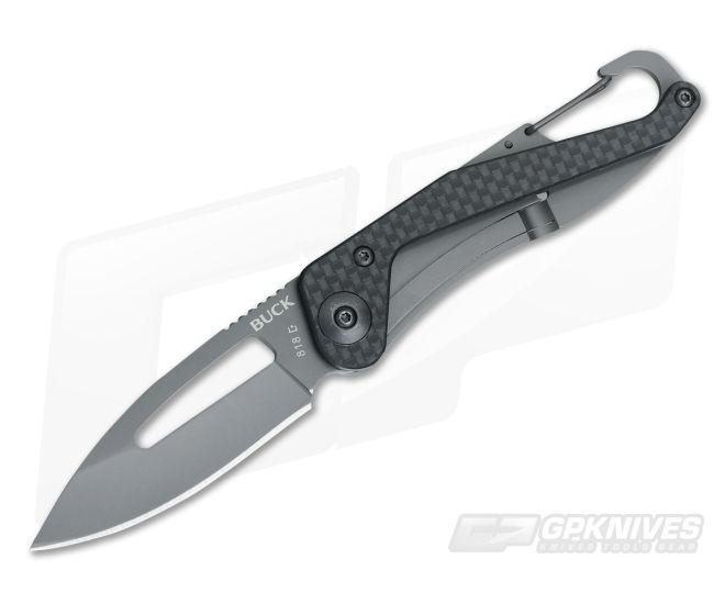 Buck 818 Apex Carbon Fiber Titanium Coated Folder 0818CFS for sale