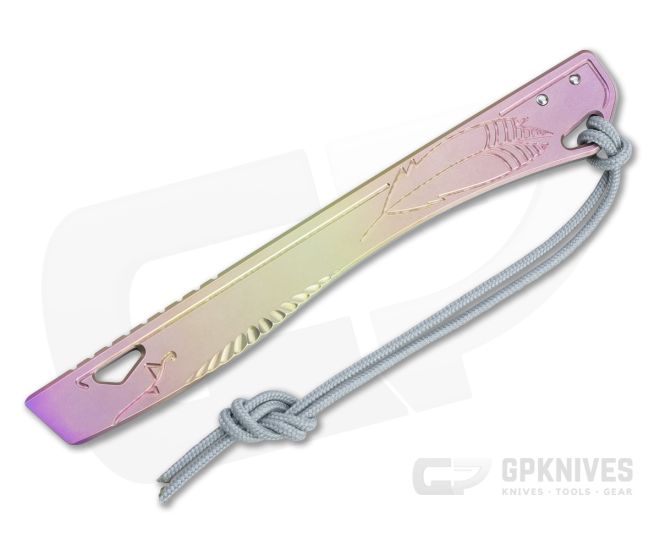 Lynch Northwest In Without Knocking v1.1 Prybar Maker's Choice Titanium Pocket Tool 082 - LNW-082