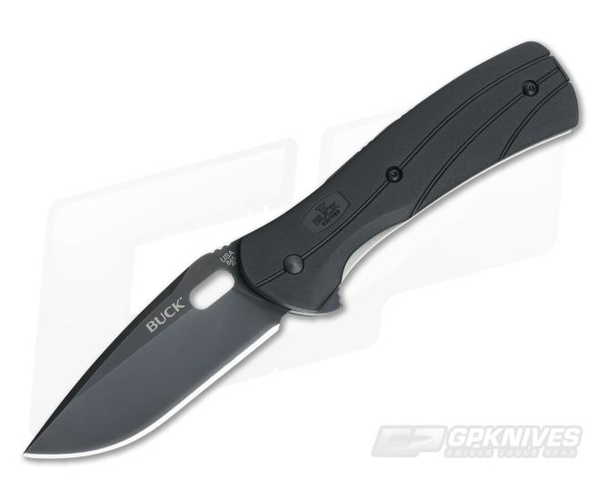 Buck Vantage Force Select Black Flipper 0845BKS - BU-0845BKS