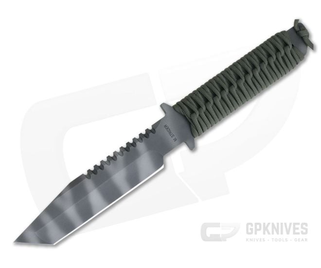 M. Strider Knives BT-SS OD Green Cord Wrap TigerStripe PSF27 - MSK-086