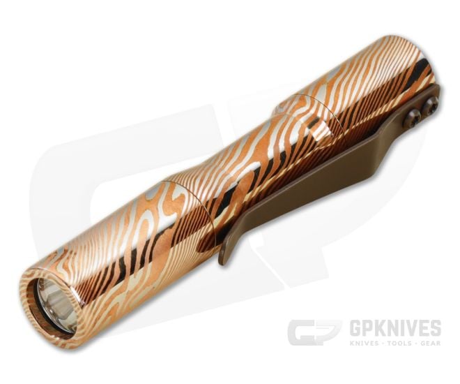 CWF Micro Click Mokume Flashlight (5000K) - CWF-087