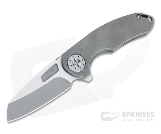 Curtiss Knives F3 Medium Two-Tone XHP Wharncliffe Flipper Standard Slim Folder - CK-08