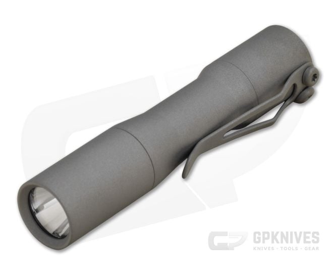 CWF Mini Arc Titanium Blasted Stonewash Flashlight (4500K) - CWF-090