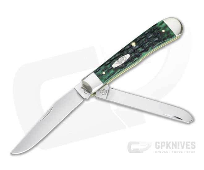 Case Bermuda Green Pocket Worn Trapper - CA-09720
