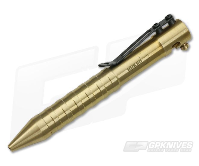 Boker Plus Brass Tactical Pen KID CAL .50 09BO063 - BO-09BO063