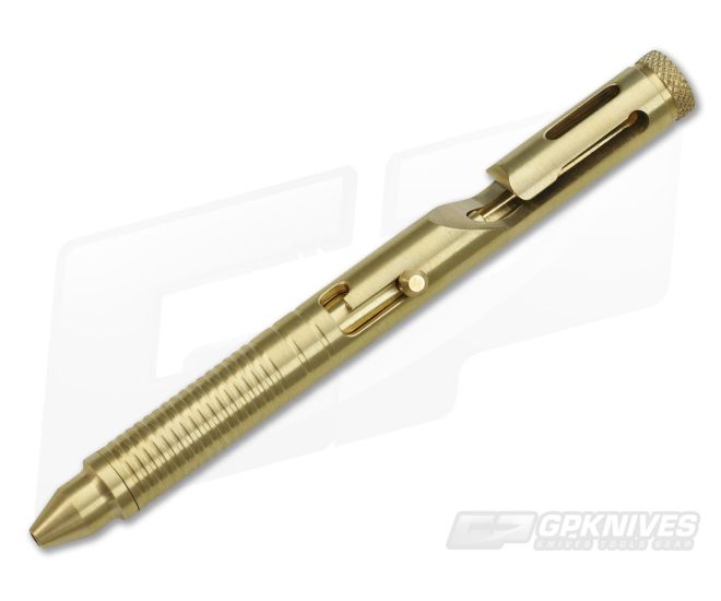 Boker Plus Tactical Pen CID CAL .45 Brass 09BO064 - BO-09BO064