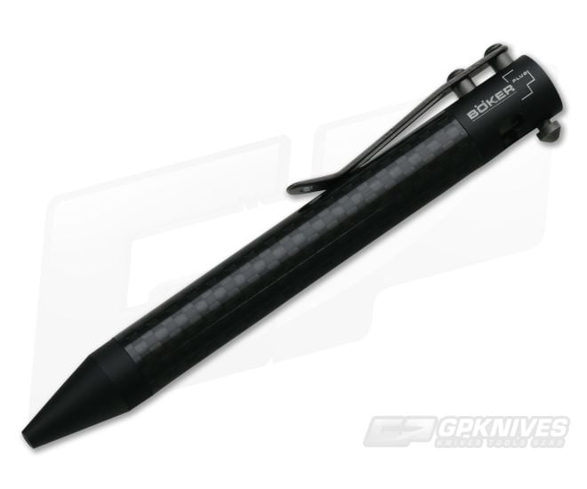 Boker Plus K.I.D. CAL .50 Carbon Fiber Tactical Pen 09BO078 - BO-09BO078