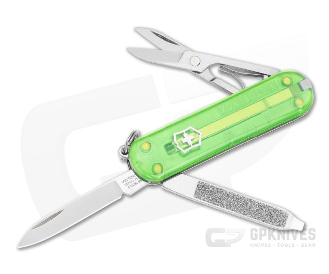 Victorinox Classic SD Green Tea Translucent Green - VN-0.6223.T41G