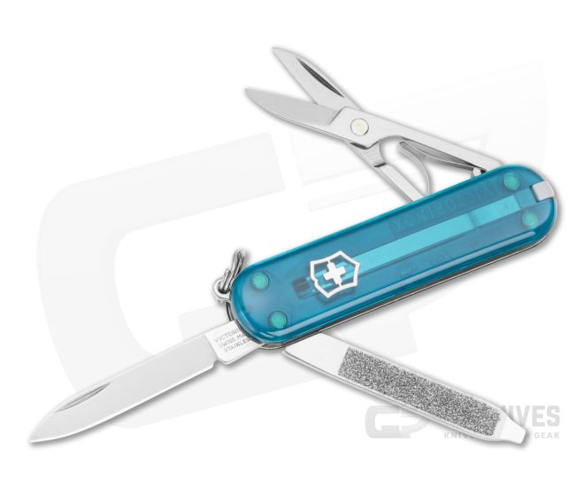 Victorinox Classic SD Sky High Translucent Blue - VN-0.6223.T61G