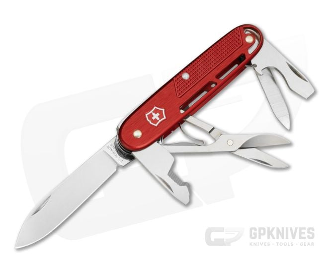 Victorinox Synergy X Alox Red 10-Function Swiss Army Knife (3.70" Closed) 0.8226.20 - VN-0.8226.20