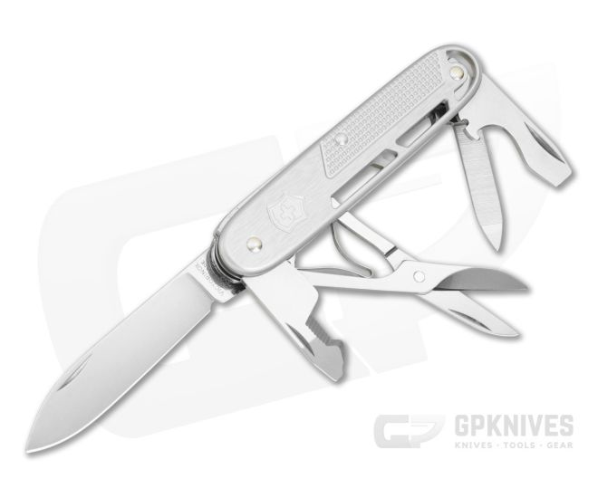 Victorinox Synergy X Alox Silver 10-Function Swiss Army Knife (3.70" Closed) 0.8226.26 - VN-0.8226.26