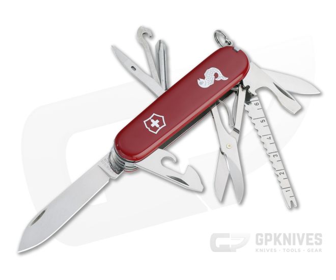 Victorinox Fisherman Red Swiss Army Knife 1.4733.72 - VN-1.4733.72