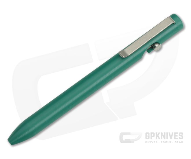 Tactile Turn Bolt Action Pen Green Ultem - TT-10-BA1-ULT-GRN