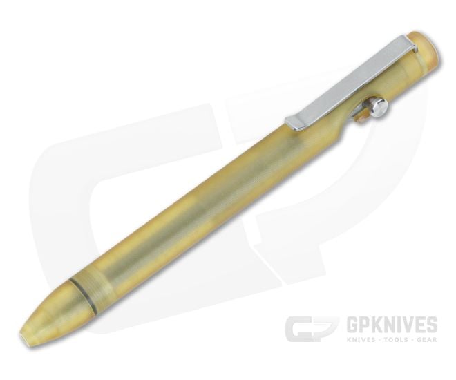 Tactile Turn Bolt Action Pen Ultem - TT-10-BA1-ULT-NAT