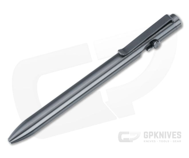 Tactile Turn Standard Bolt Action Pen Zirconium - TT-10-BA1-ZIR-DLC