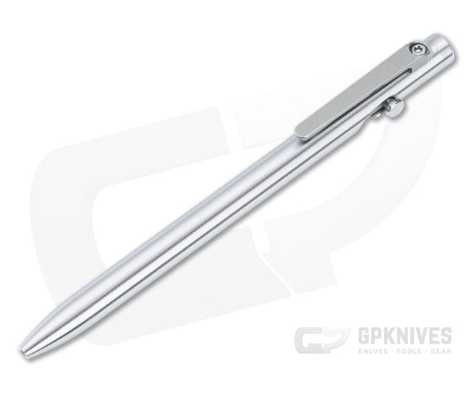 Tactile Turn Standard Slim Bolt Action Pen Titanium - TT-10-SB1-TTM-TTM