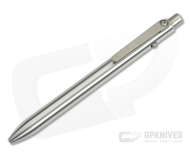 Tactile Turn Short Side Click Pen Titanium - TT-10-SC2-TTM-TTM