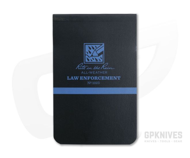 Rite In The Rain No. 1023 Law Enforcement 3.25" x 5" All-Weather Notebook - RTR-1023