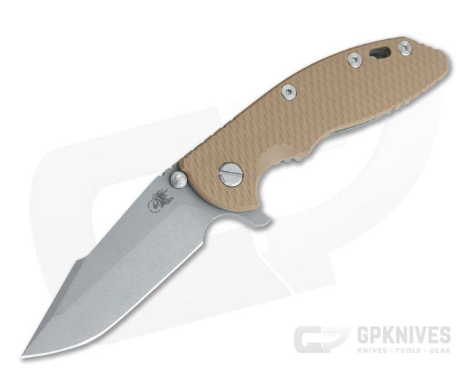 Hinderer XM-18 3.5" Working Finish 20CV Harpoon Spanto Coyote G10 Tri-Way Flipper 1026 - HK-1026
