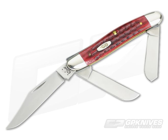 Case Old Red Pocket Worn Medium Stockman 10301 - CA-10301