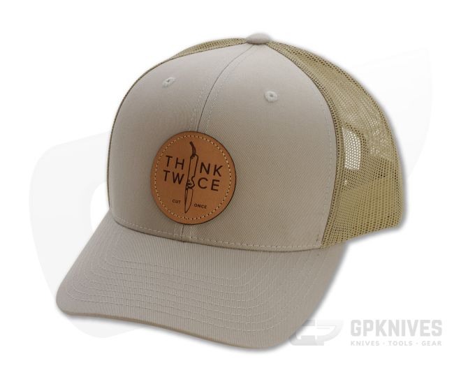Chris Reeve Knives CRK Favorite Trucker Hat Khaki Snap Back Hat - CRK-1088