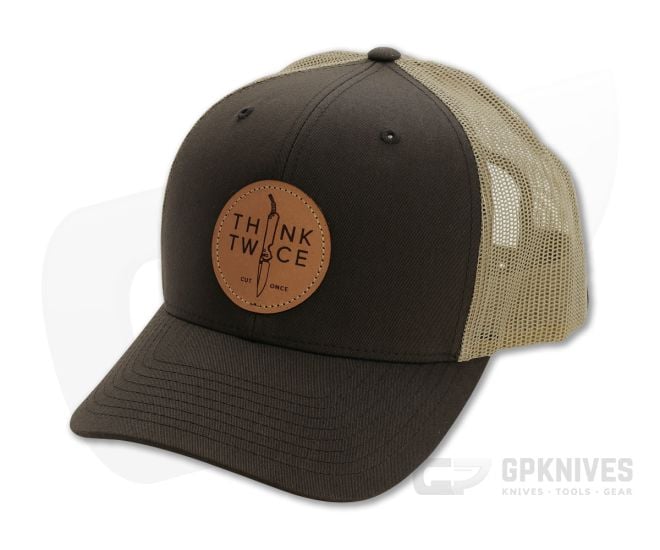 Chris Reeve Knives CRK Favorite Trucker Hat Brown Snap Back Hat - CRK-1089