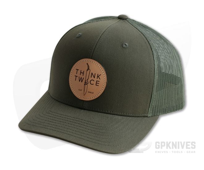 Chris Reeve Knives CRK Favorite Trucker Hat Dark Loden Snap Back Hat - CRK-1086