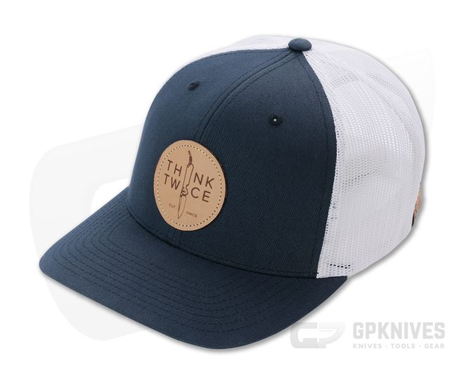 Chris Reeve Knives CRK Favorite Trucker Hat Navy/White Snap Back Hat - CRK-1087