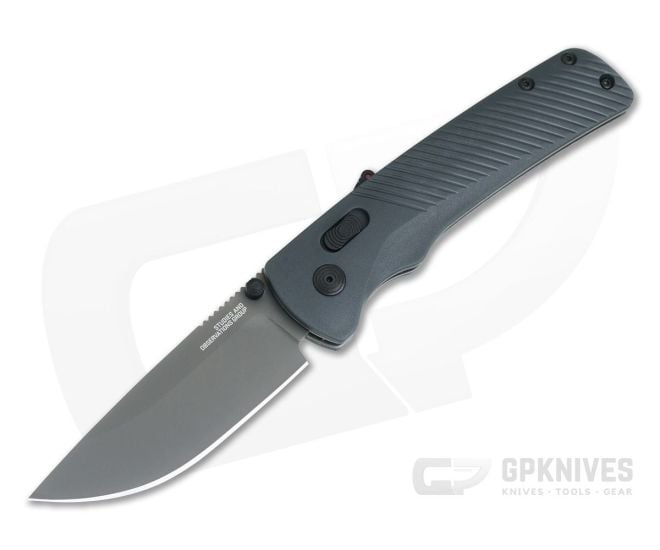 SOG Flash AT Urban Grey Plain PVD D2 AT-XR Lock Assisted Folder 11-18-05-57 - SOG-11-18-05-57