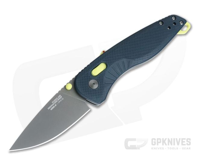 SOG Aegis AT Indigo and Acid PVD D2 AT-XR Lock Assisted Folder 11-41-03-57 - SOG-11-41-03-57