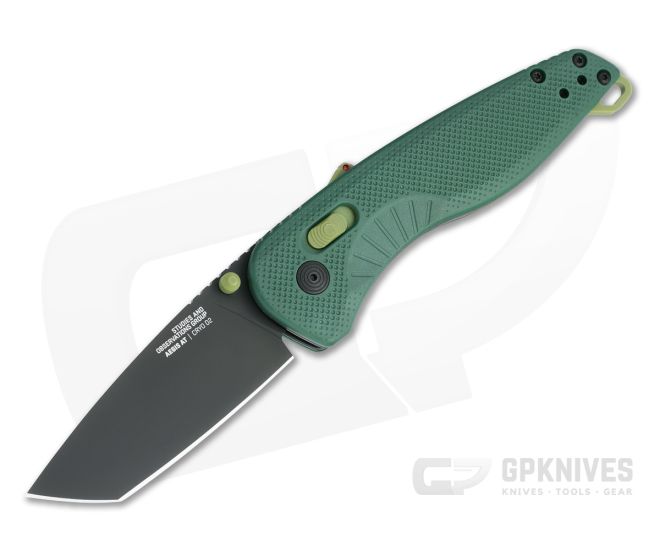SOG Aegis AT Tanto Forest and Moss PVD D2 AT-XR Lock Assisted Folder 11-41-13-57 - SOG-11-41-13-57