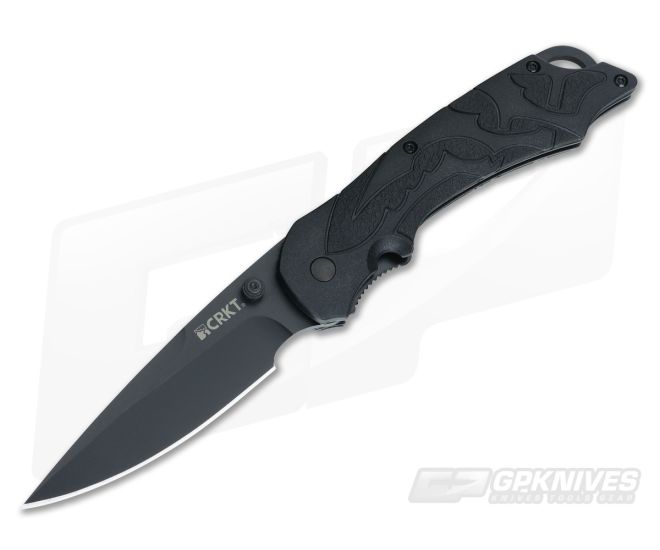 CRKT Moxie Assisted Black On Black - CRKT-1100