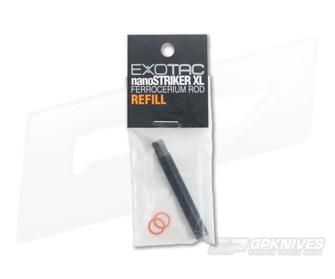 Exotac nanoSTRIKER XL Ferrocerium Rod Refill - EX-1100