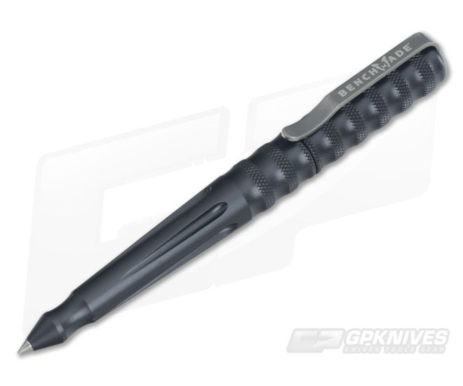 Benchmade Pen Charcoal Aluminum Blue Ink with Carbide Tip - BM-1101-1