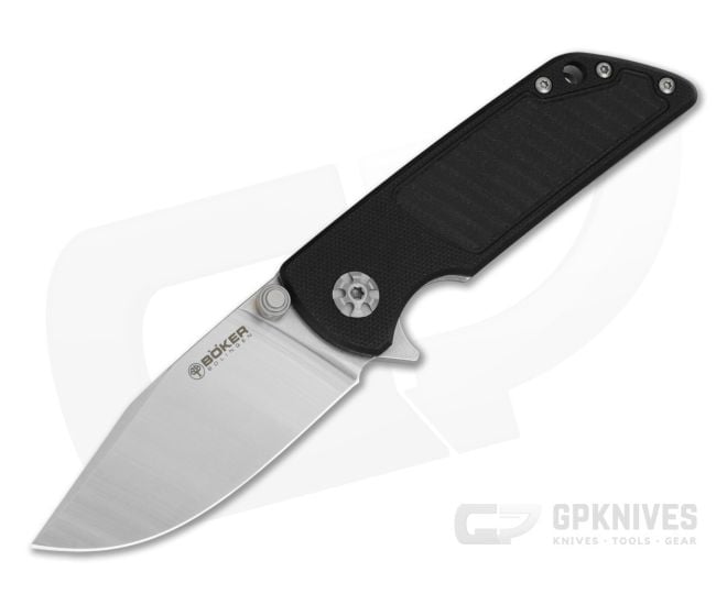 Boker Sherman EDC II Black G10 MagnaCut Frame Lock Knife (2.95" Blade) 110118 - BO-110118