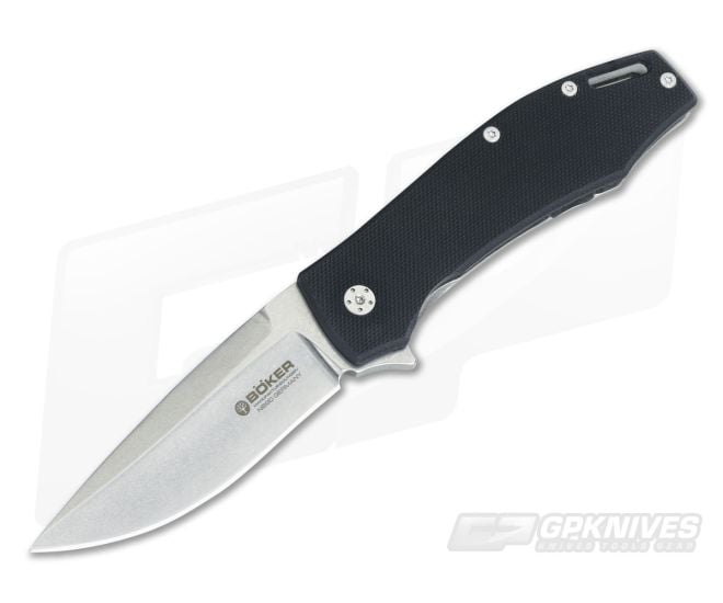 Boker KMP22 Marlowe N690 Frame Lock Flipper 110658 - BO-110658