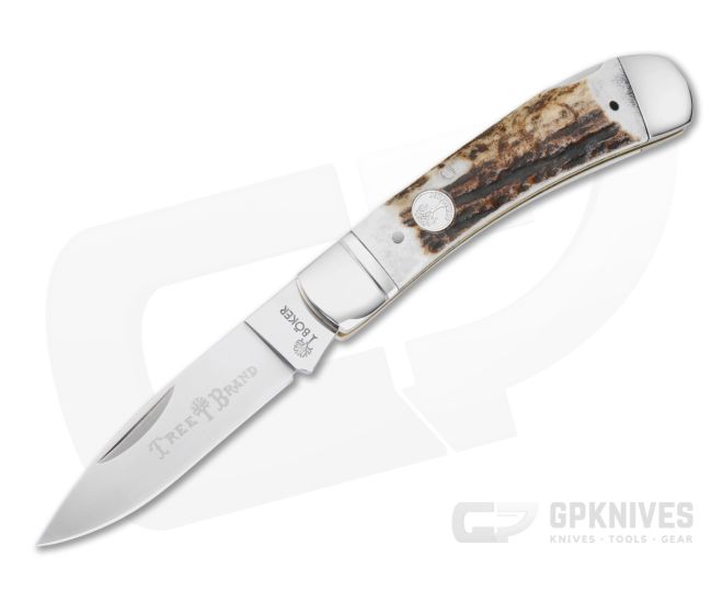 Boker Treebrand Lockback Stag - BO-110819ST