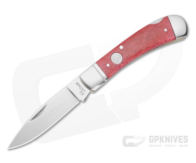 Boker Treebrand Lockback Red Smooth Bone - BO-110860