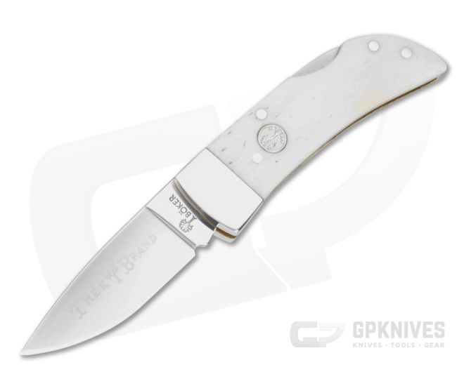 Boker Treebrand Pocket Lockback White Smooth Bone - BO-110894