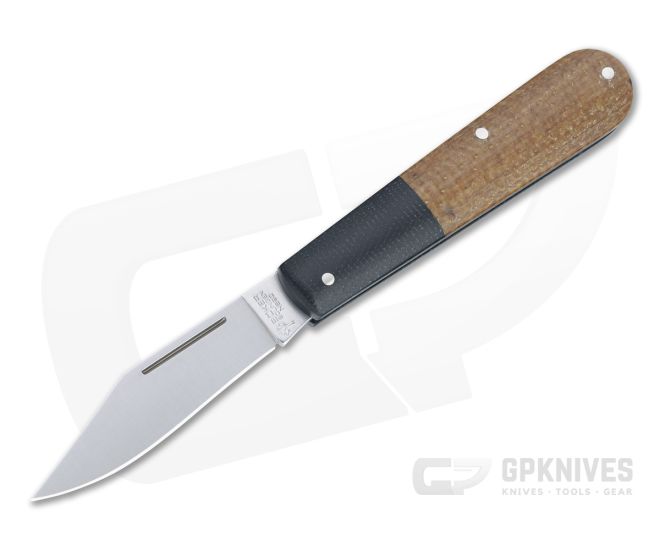 Boker Solingen Barlow Integral Satin N690 Jute Micarta Slip Joint 110943 - BO-110943