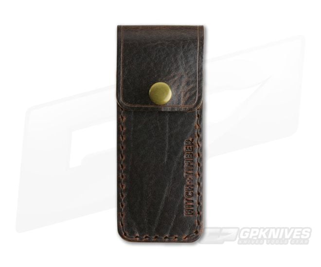 Hitch & Timber Buck 110 Belt Sheath Brown Nut Leather - HT-110BELT-BN