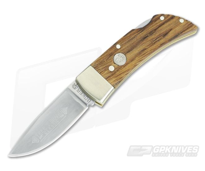 Boker Gent's Knife Lock Back Oak Series 111007OT - BO-111007OT