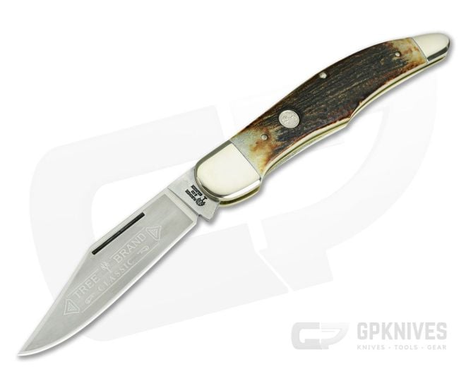 Boker Solingen Folding Hunter Classic Stag 111010HH - BO-111010HH