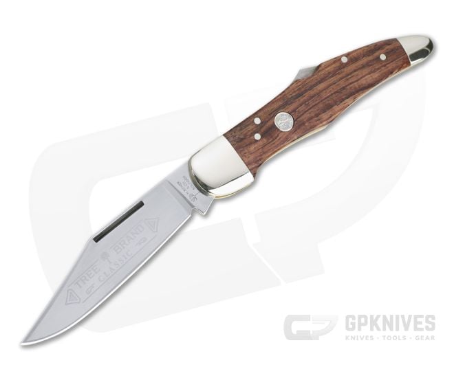 Boker Solingen Folding Hunter Rosewood Lock Back Knife 111011RW - BO-111011RW