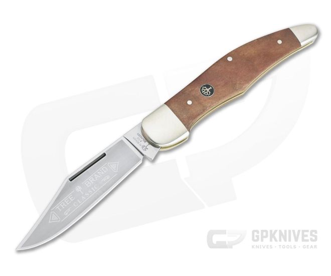 Boker Solingen 20-20 Folding Hunter Plum Wood Slip Joint 111013 - BO-111013