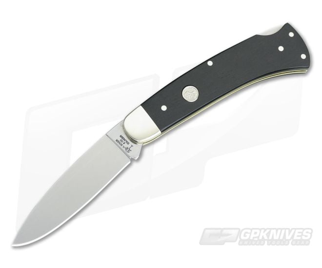 Boker Fellow Ebony Carbon Steel Backlock Folder 111050 - BO-111050