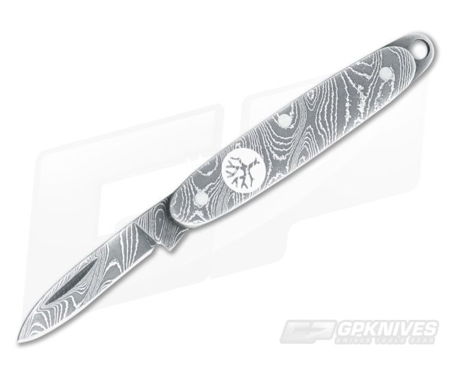 Boker Solingen Damascus Medallion Slip Joint 111059DAM - BO-111059DAM