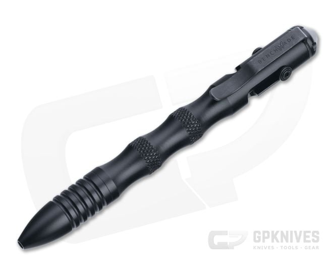 Benchmade Longhand Bolt Action Black Aluminum Ink Pen 1120-1 - BM-1120-1