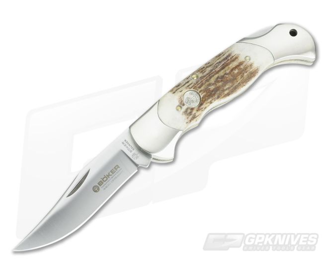 Boker Lock Blade Hunter Stag - BO-112004ST